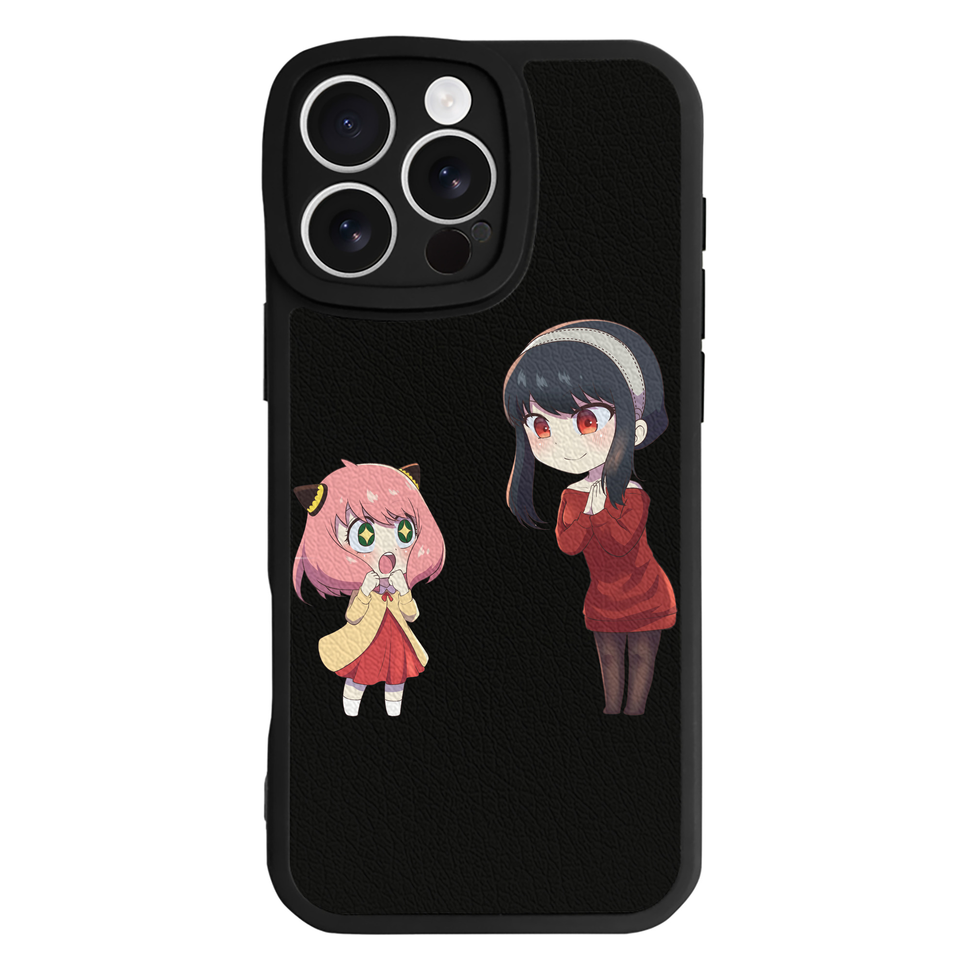 （画像用） SPY×FAMILY间谍家家酒 【iPhone 16シリーズ対応】シリコンスマホケース（レザー調） 材質：シリコン